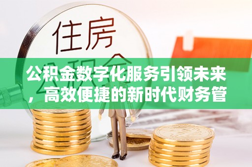 麒麟公积金数字化服务引领未来，高效便捷的新时代财务管理
