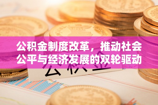 麒麟公积金制度改革，推动社会公平与经济发展的双轮驱动